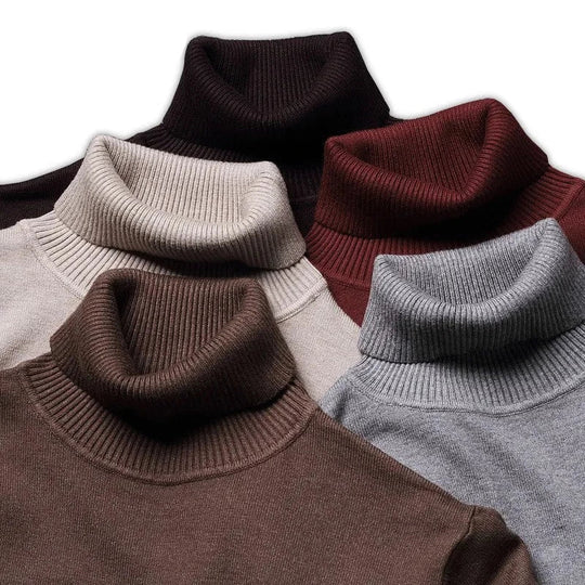 Anshelm | Klassischer Rollkragenpullover für Herren