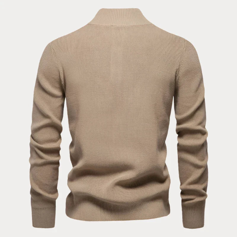 Christian | Strickpullover mit Knöpfen für Herren