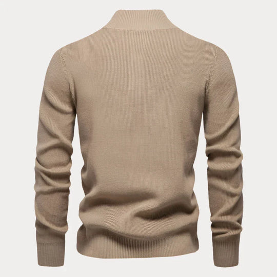 Christian | Strickpullover mit Knöpfen für Herren