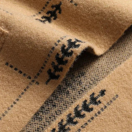 Carlo | Gemusterte Strickjacke für Herren