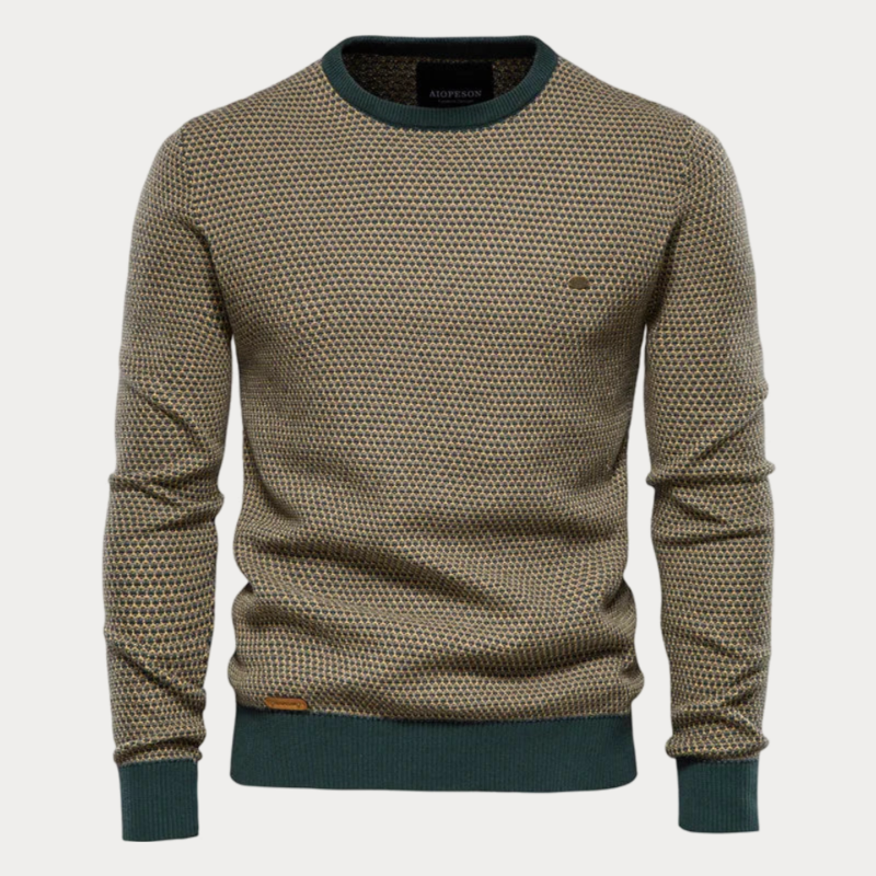 Blasien | Gestreifter Strickpullover für Herren
