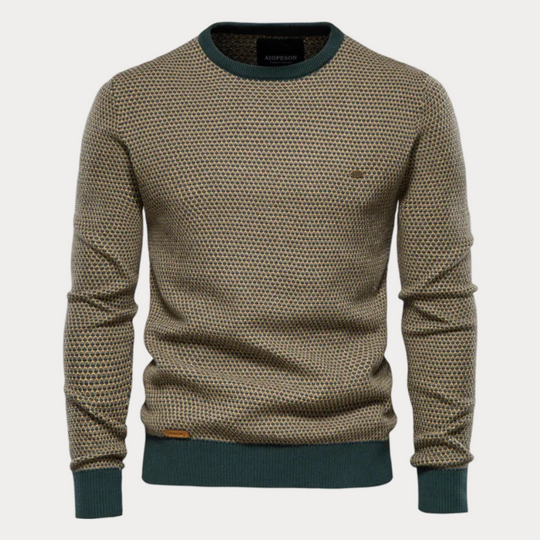 Blasien | Gestreifter Strickpullover für Herren