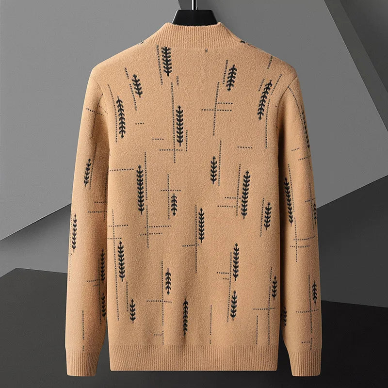 Carlo | Gemusterte Strickjacke für Herren