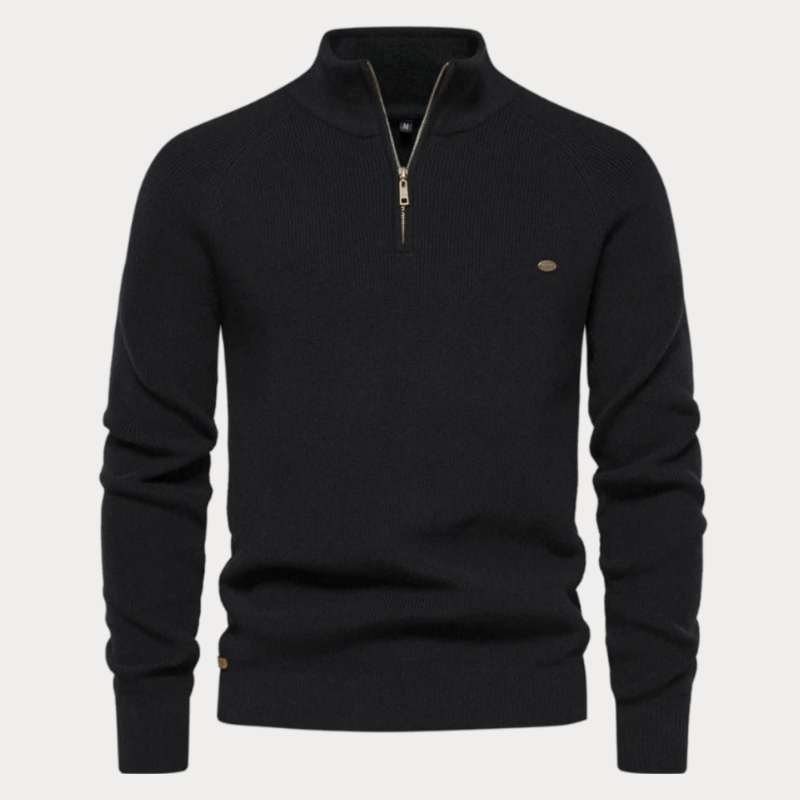 Carsten | Bequemer Reißverschluss-Pullover für Herren