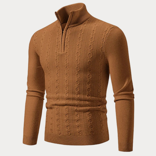Clemens | Slim-Fit Strickpullover für Herren