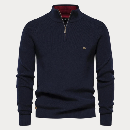 Carsten | Bequemer Reißverschluss-Pullover für Herren