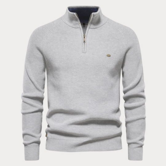 Carsten | Bequemer Reißverschluss-Pullover für Herren