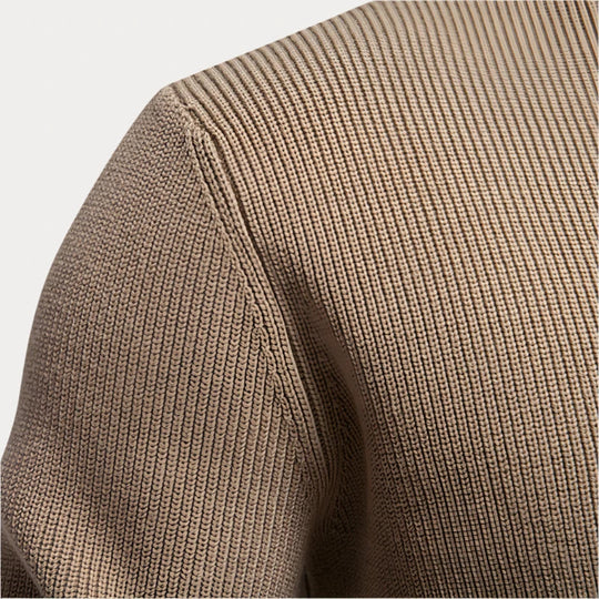 Christian | Strickpullover mit Knöpfen für Herren