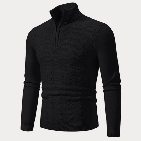 Clemens | Slim-Fit Strickpullover für Herren
