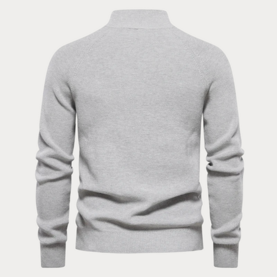 Carsten | Bequemer Reißverschluss-Pullover für Herren