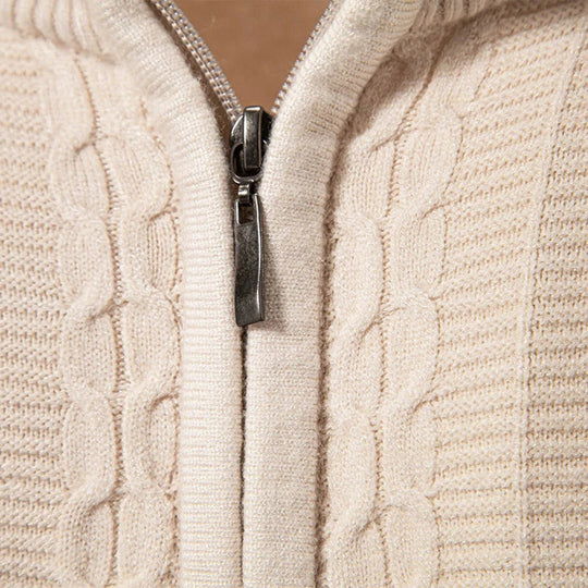 Clemens | Slim-Fit Strickpullover für Herren