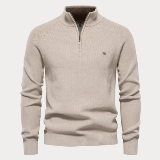 Carsten | Bequemer Reißverschluss-Pullover für Herren