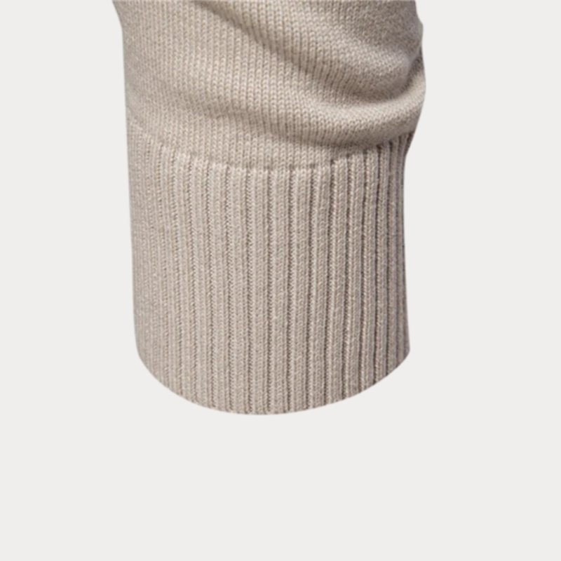 Bertario | Stylischer V-Ausschnitt-Pullover für Herren
