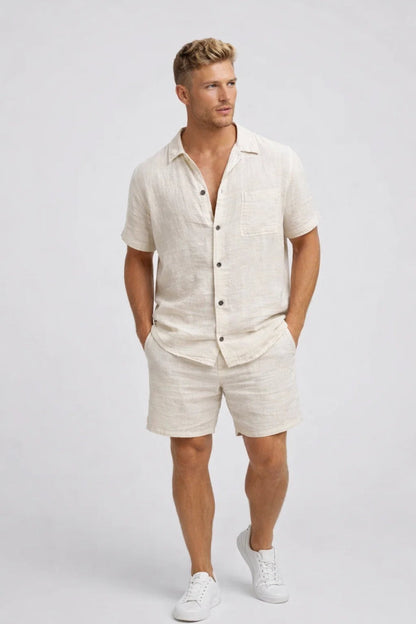 Sango Herren Sommer Set – Lässiges Zweiteiler-Outfit für Warme Tage 0