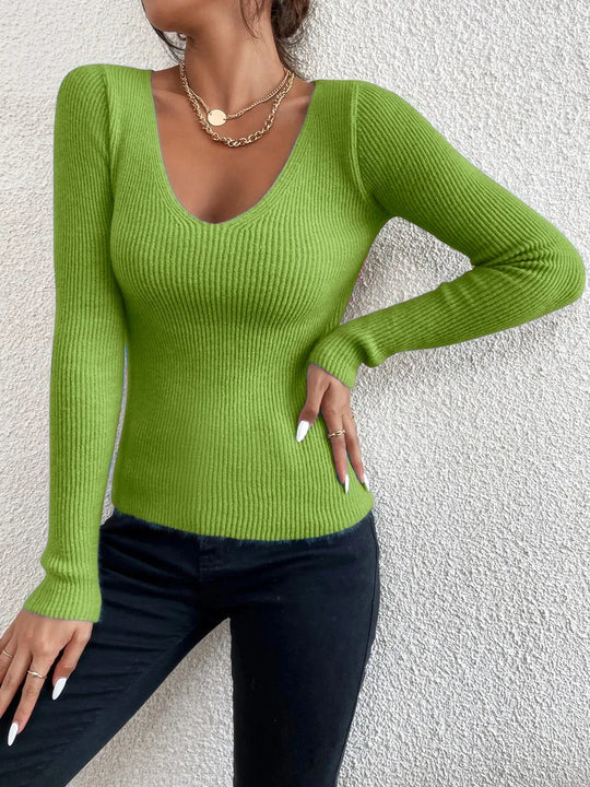 Brianna | Gemütlicher Langarm-Pullover für Damen