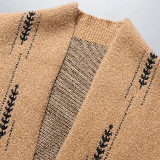 Carlo | Gemusterte Strickjacke für Herren