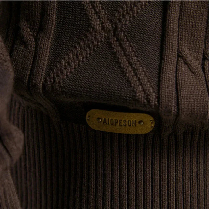 Christoph | Gemusterte Strickjacke für Herren