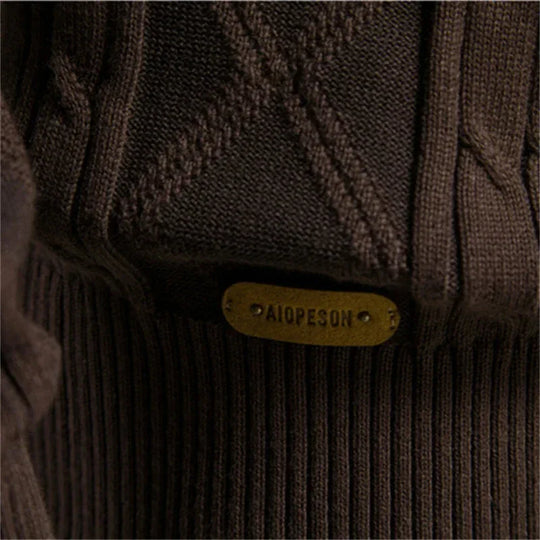 Christoph | Gemusterte Strickjacke für Herren