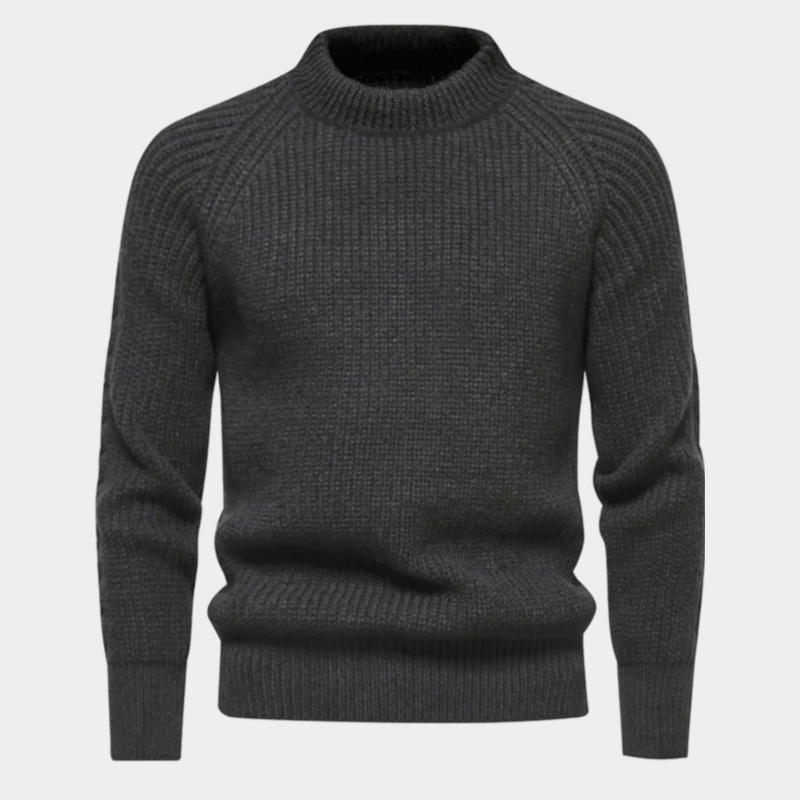Cord | Klassischer Rundhalsausschnitt Pullover für Herren