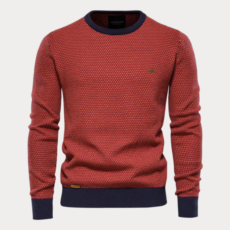 Blasien | Gestreifter Strickpullover für Herren