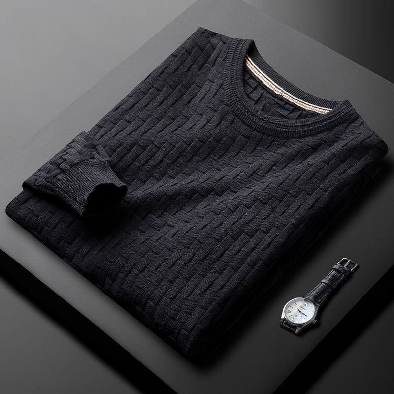 Bernulfos | Waffelstrickpullover für Herren