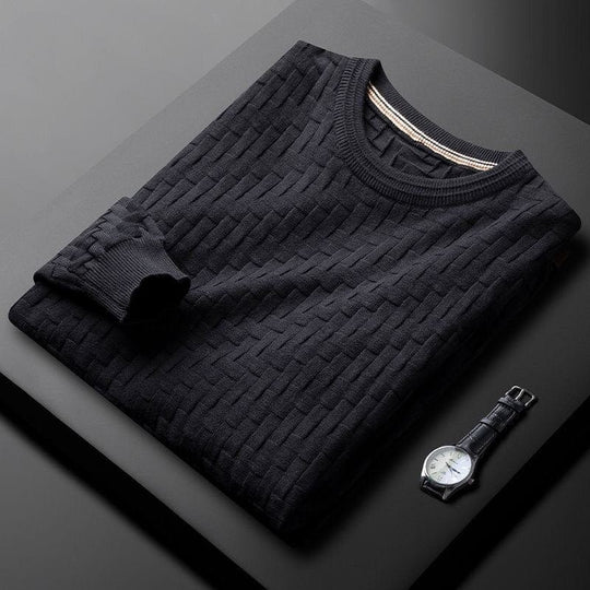 Bernulfos | Waffelstrickpullover für Herren