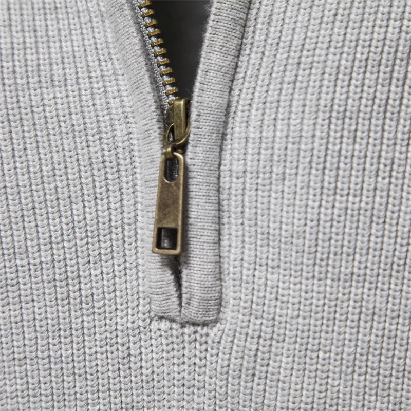 Carsten | Bequemer Reißverschluss-Pullover für Herren