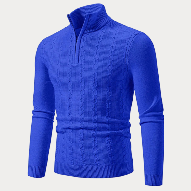 Clemens | Slim-Fit Strickpullover für Herren