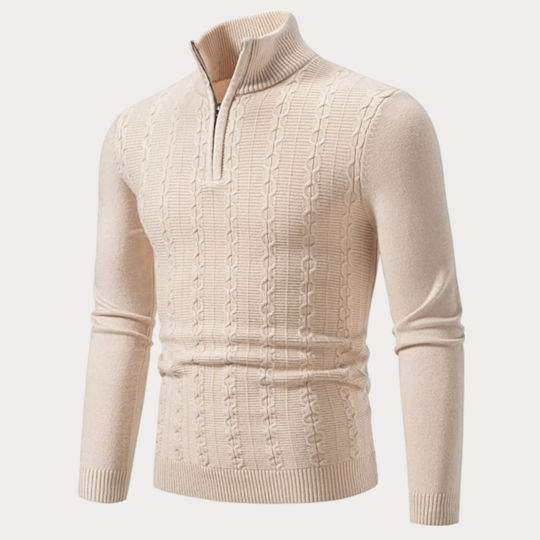 Clemens | Slim-Fit Strickpullover für Herren