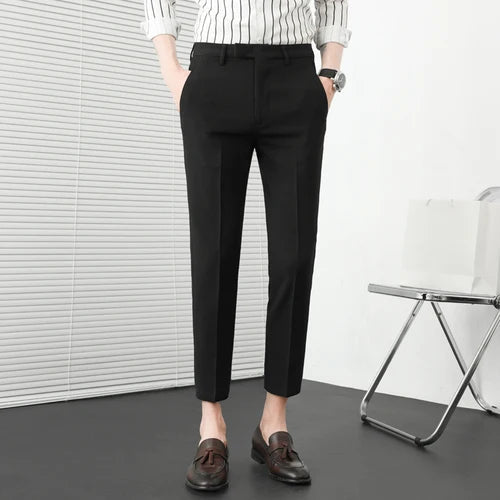 Slim Fit Anzughose für Herren