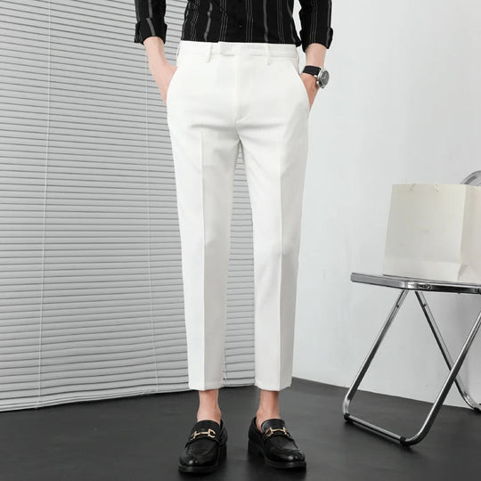 Slim Fit Anzughose für Herren