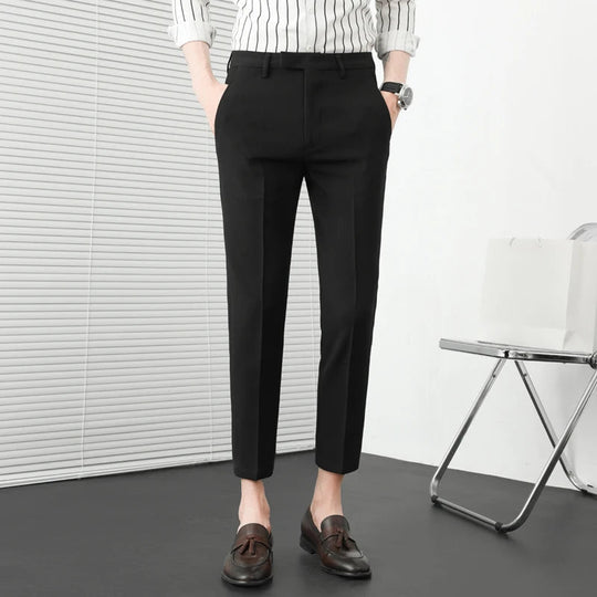 Slim Fit Anzughose für Herren