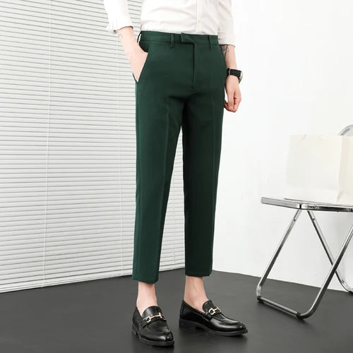 Slim Fit Anzughose für Herren