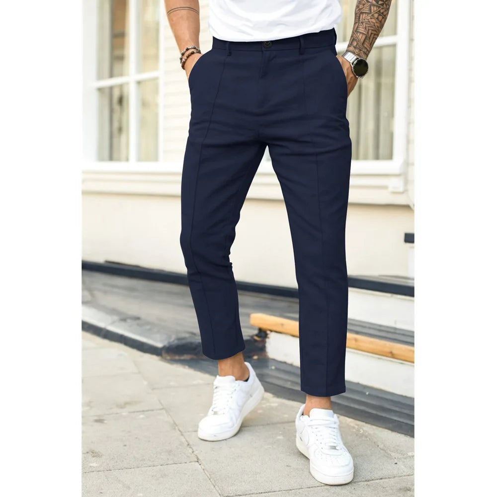 Slim Fit Anzughosen für Herren
