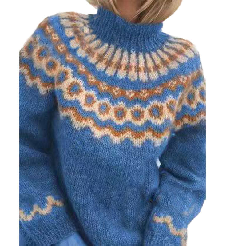 Strickpullover Klassisches Muster für Damen