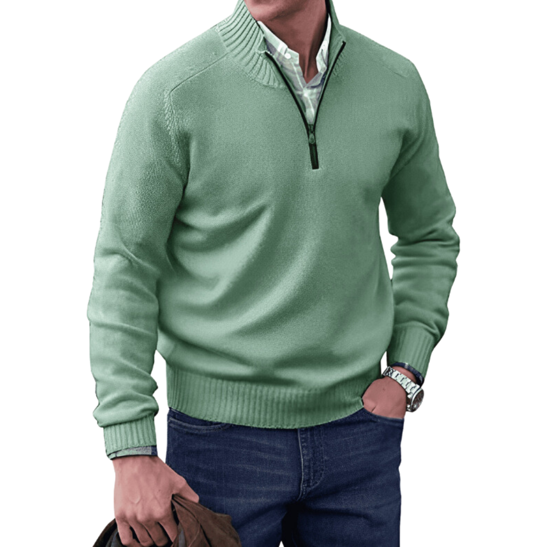 George | Herren Zip Sweater | Bequem, stylish und vielseitig