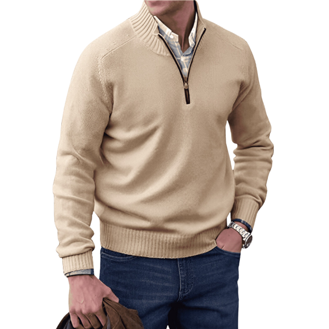 George | Herren Zip Sweater | Bequem, stylish und vielseitig