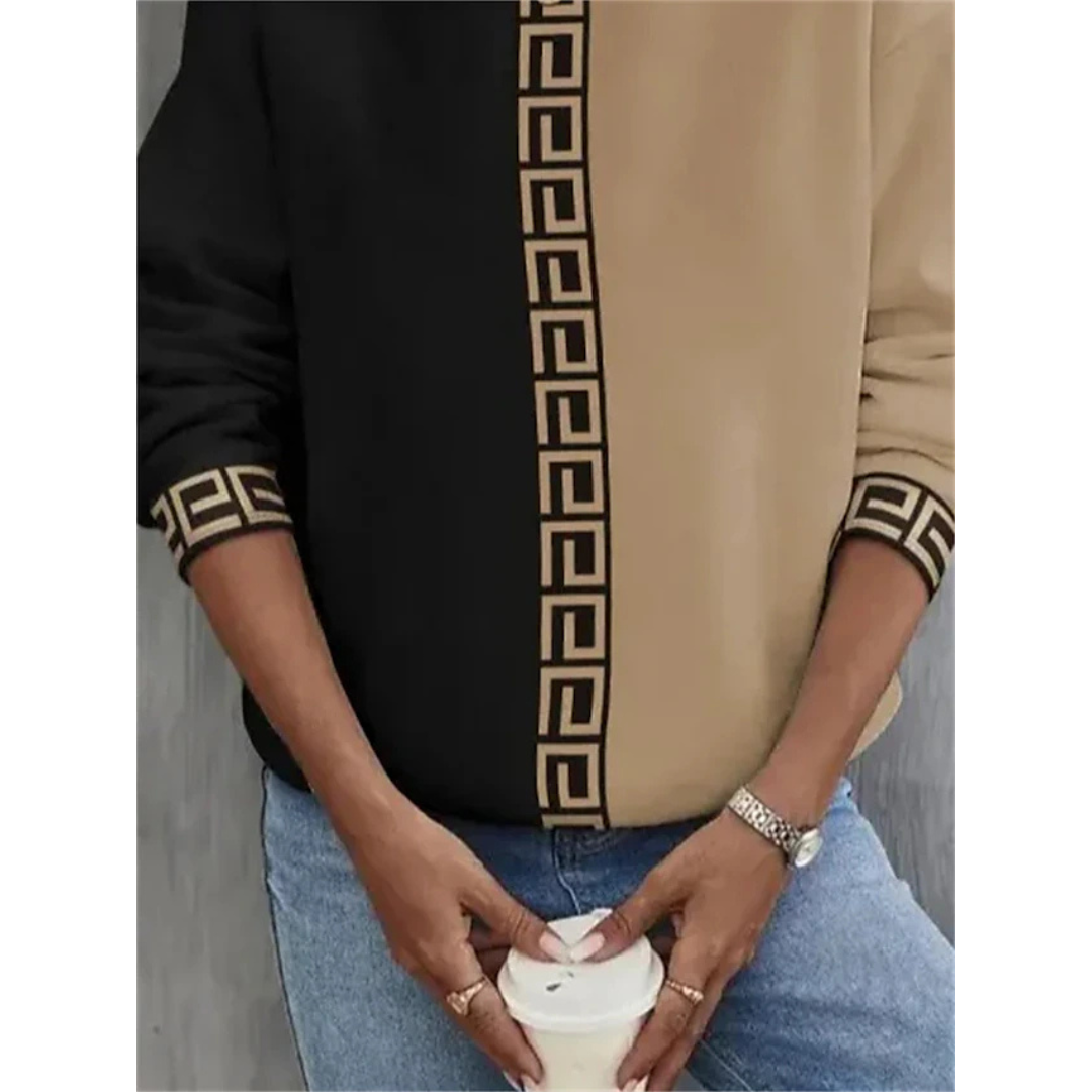 Warmer Pullover für Damen im Vintage-Stil