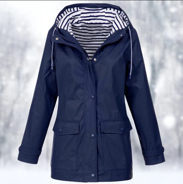 Wetterschutzjacke mit Funktionalem Design für Damen