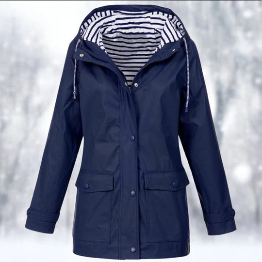 Wetterschutzjacke mit Funktionalem Design für Damen