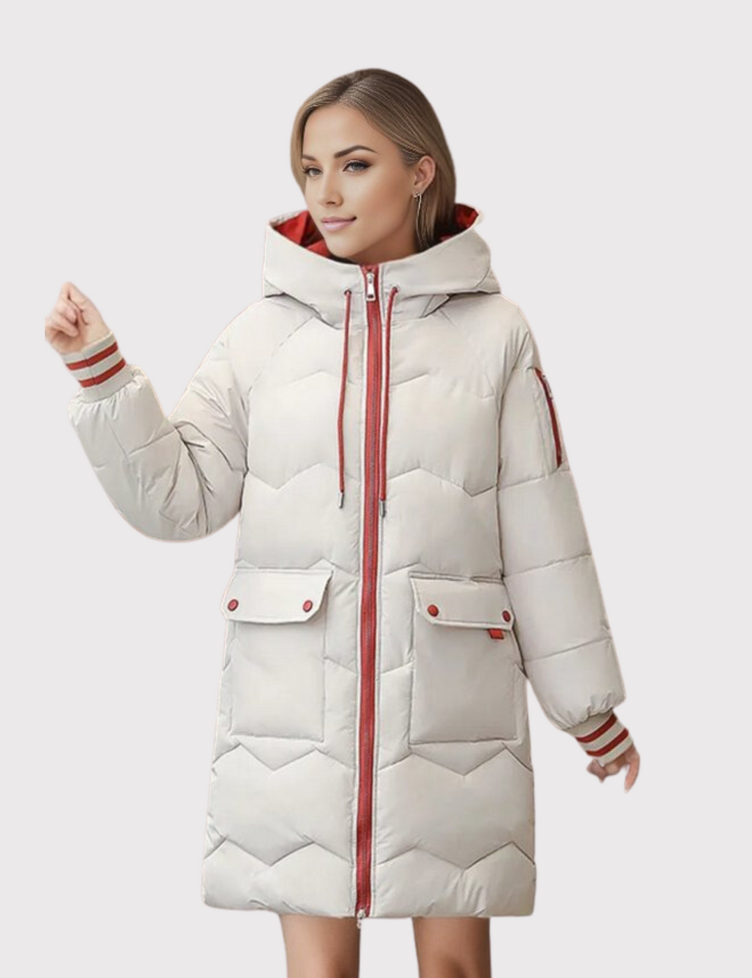 Winterparka mit Kapuze für Damen