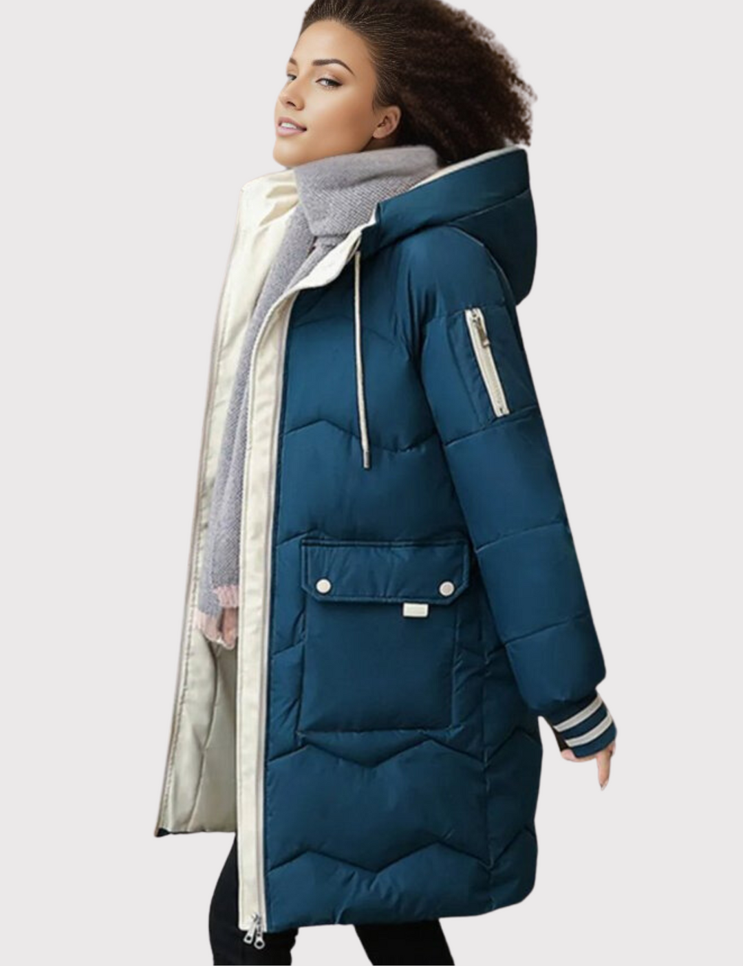 Winterparka mit Kapuze für Damen
