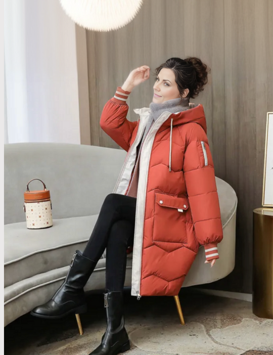 Winterparka mit Kapuze für Damen