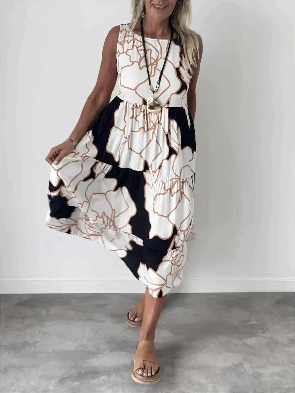 Benjamina | Ärmelloses Enges Kleid für Damen