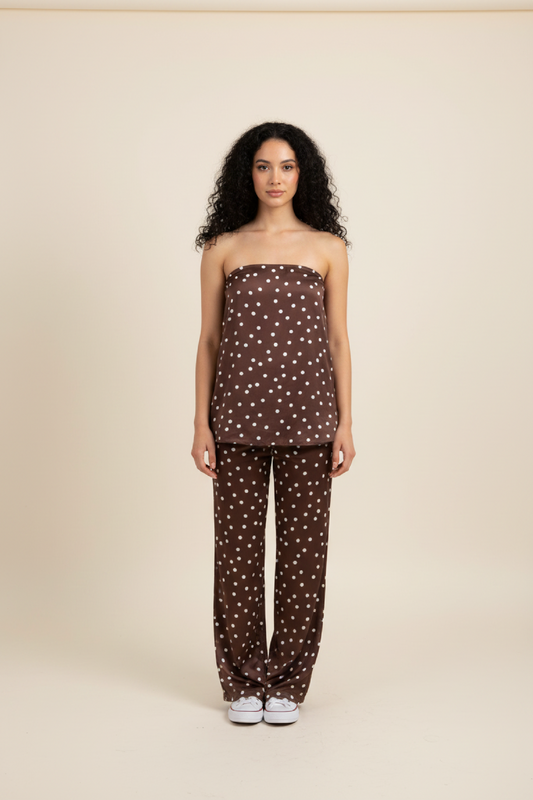 Zara Women's Elegant Satin Set – Luxurious Comfort for Summer Outings 1
