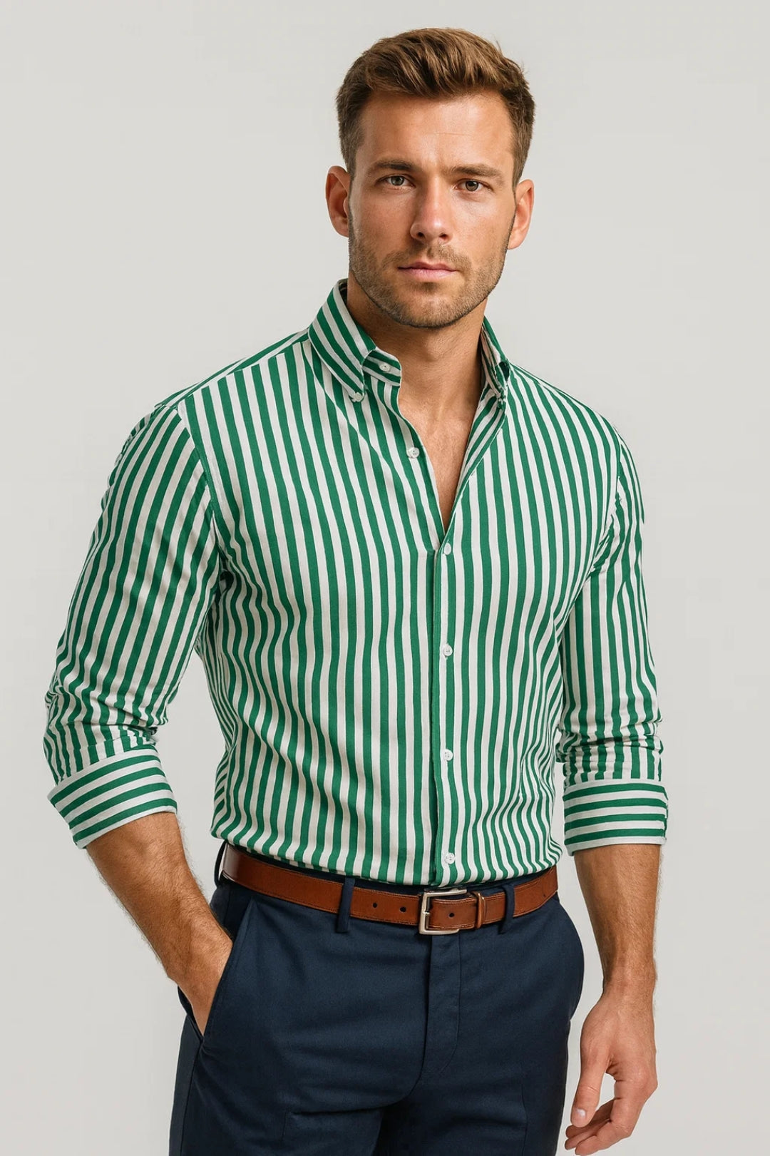 Zarco Herrenhemd – Elegantes Hemd mit Button-Down-Kragen für Stilvolle Anlässe 0