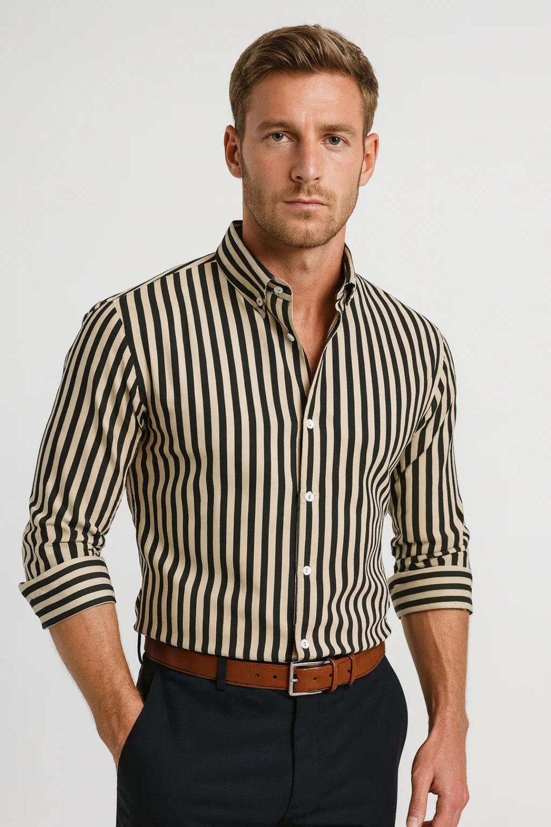 Zarco Herrenhemd – Elegantes Hemd mit Button-Down-Kragen für Stilvolle Anlässe 3