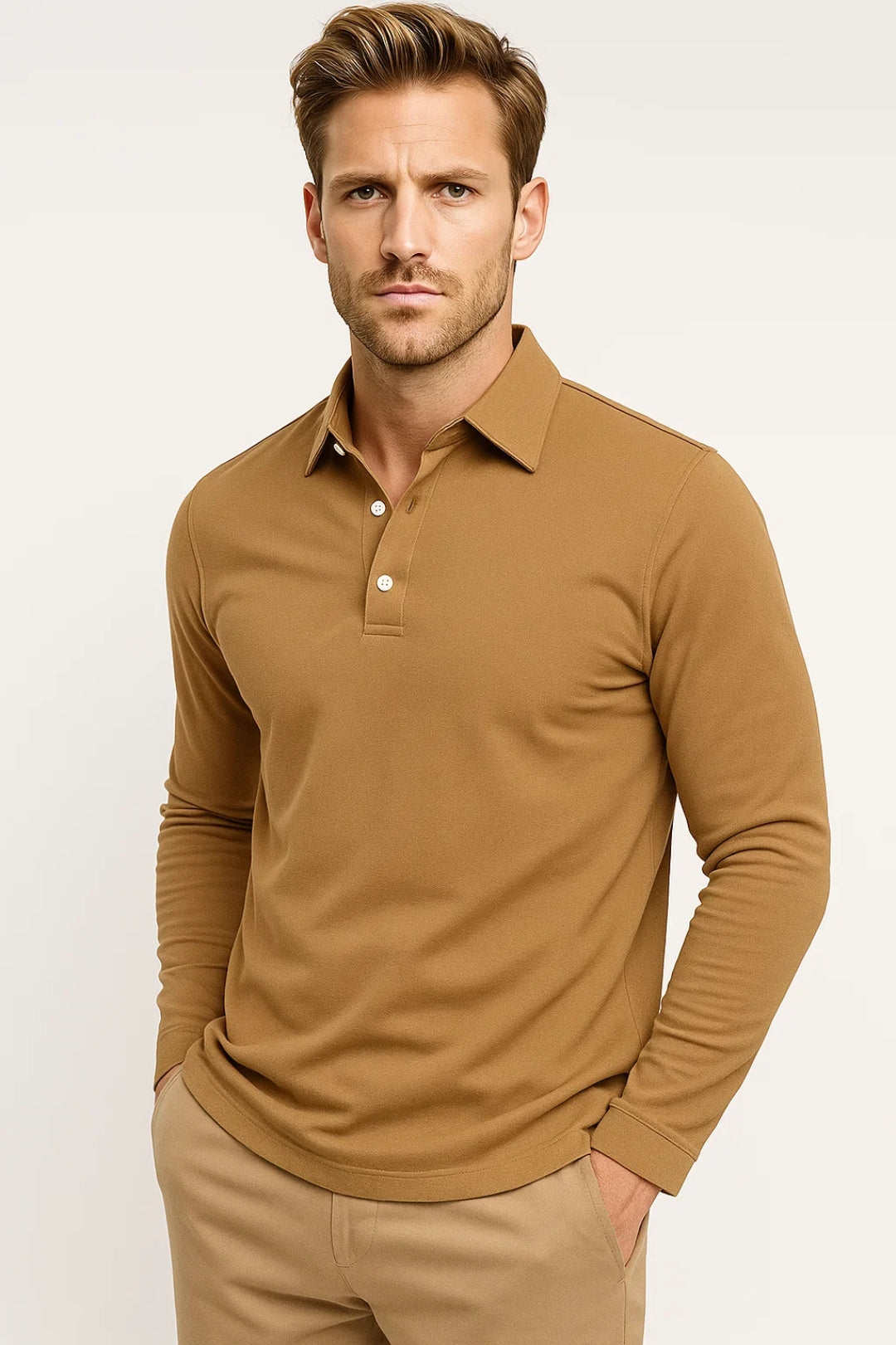 Zaro Herren Poloshirt – Eleganter Slim-Fit Stil für Vielseitige Anlässe 0