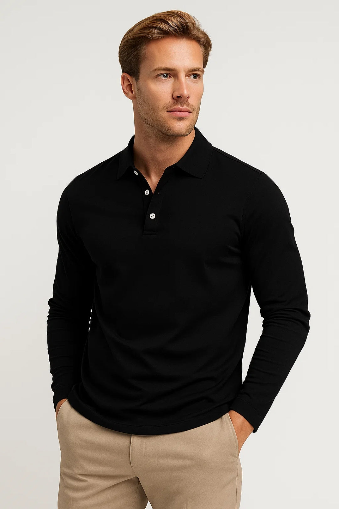 Zaro Herren Poloshirt – Eleganter Slim-Fit Stil für Vielseitige Anlässe 2