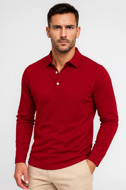 Zaro Herren Poloshirt – Eleganter Slim-Fit Stil für Vielseitige Anlässe 3